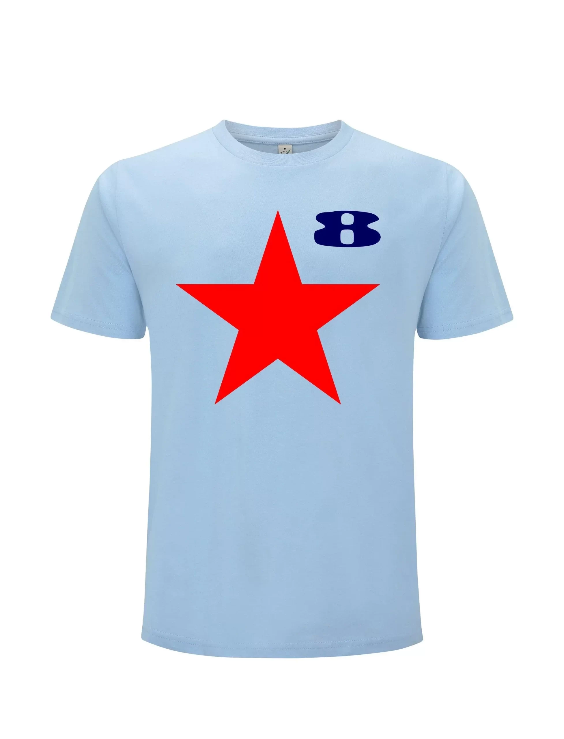 STAR (Sky Blue): T-Shirt Inspired by Peter Blake and Paul Weller